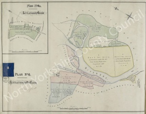 Historic inclosure map of Ripon 1858, Plan 6